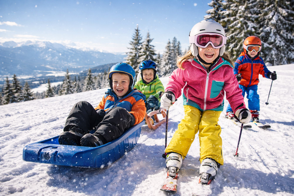 Kinderskikurs im Bergresort Gerlitzen