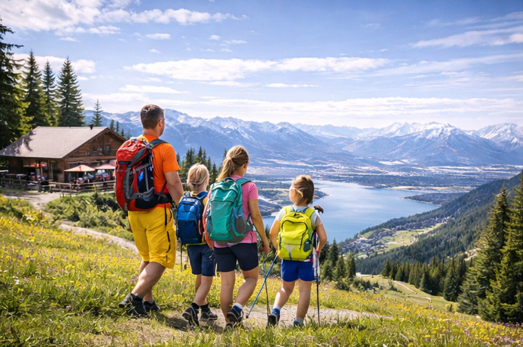 Familien Wanderung auf der Gerlitzen