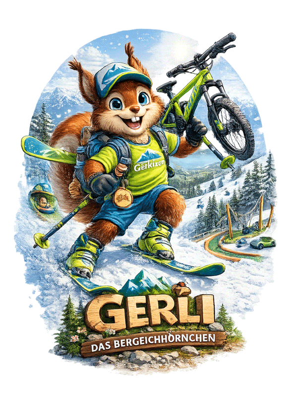 Gerli das Maskottchen vom Bergresort Gerlitzen
